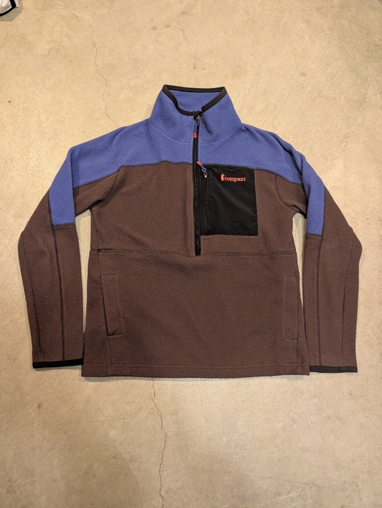 cotopaxi Other - Cotopaxi Abrazo Fleece Mens S Brown Blue 1/2 Zip Outdoor Gorpcore